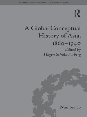 cover image of A Global Conceptual History of Asia, 1860–1940